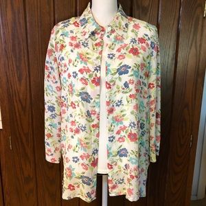 ALFRED DUNNER-TWO FOR ONE TOP.🌺 EUC LOOKS NEW!🌸